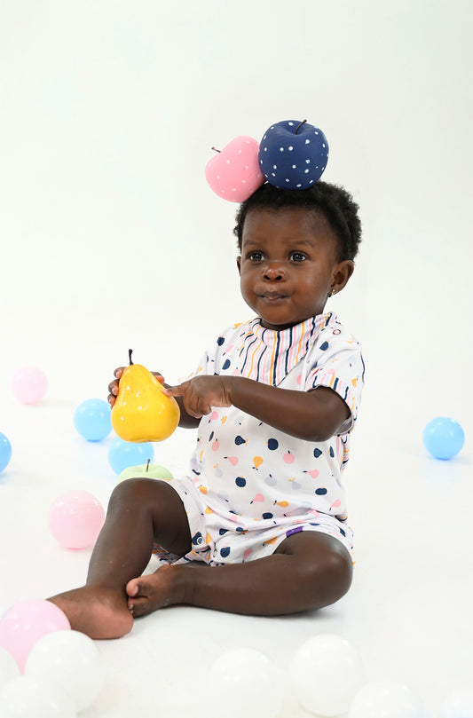 Tip Top Bebê Manga Curta Doce Arte