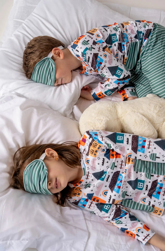 Conjunto Infantil Manga Longa e Calça Bairro da Melancia Voilá | Feitas para dormir, perfeitas para brincar