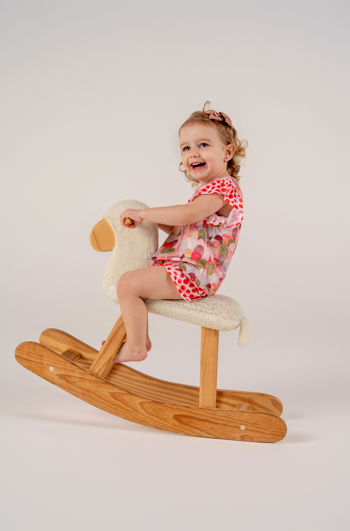 Conjunto Infantil Blusinha com Babado e Short Aquarela de Verão