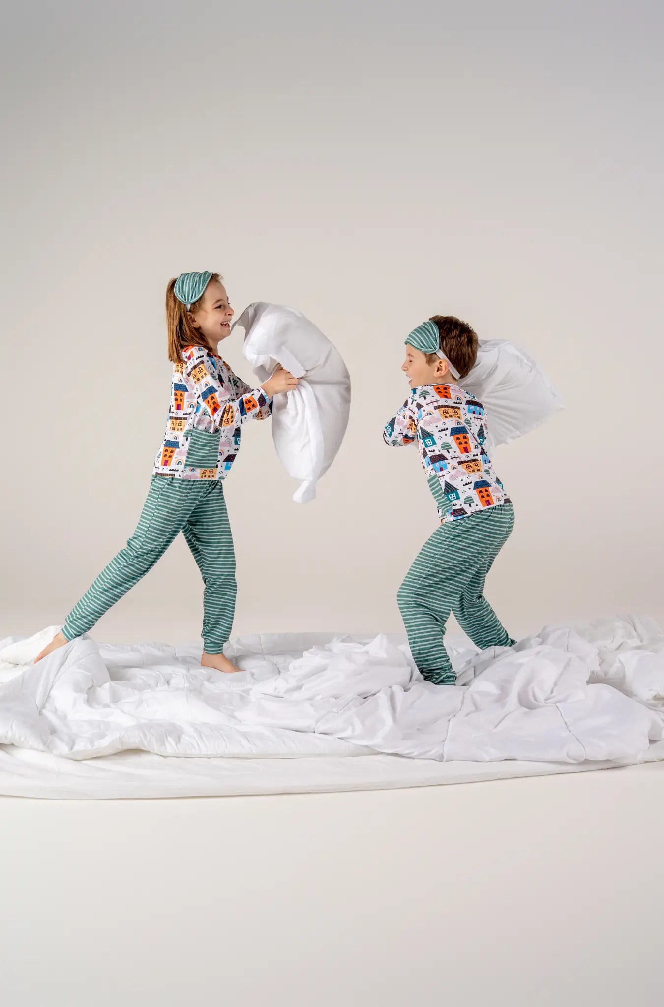 Conjunto Infantil Manga Longa e Calça Bairro da Melancia Voilá | Feitas para dormir, perfeitas para brincar