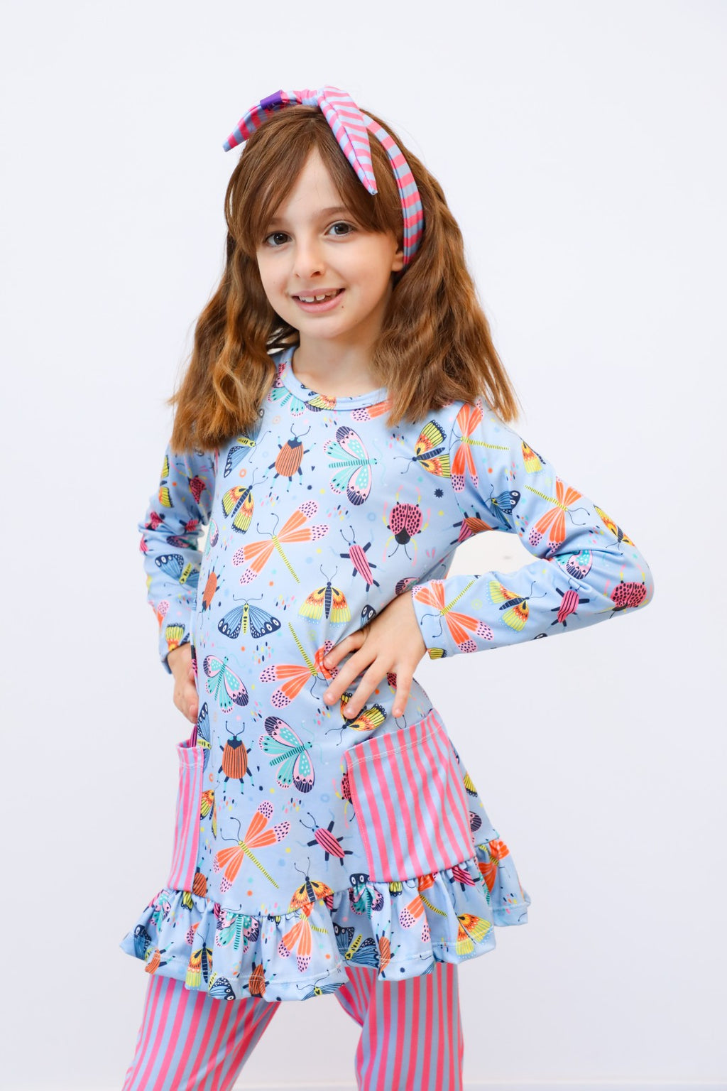 Conjunto Legging Camisola Vestido Menina Sleep&Go