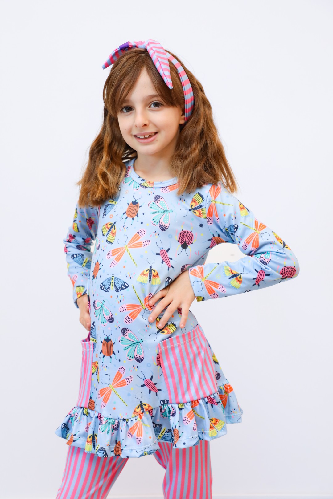 Conjunto Legging Camisola Vestido Menina Sleep&Go