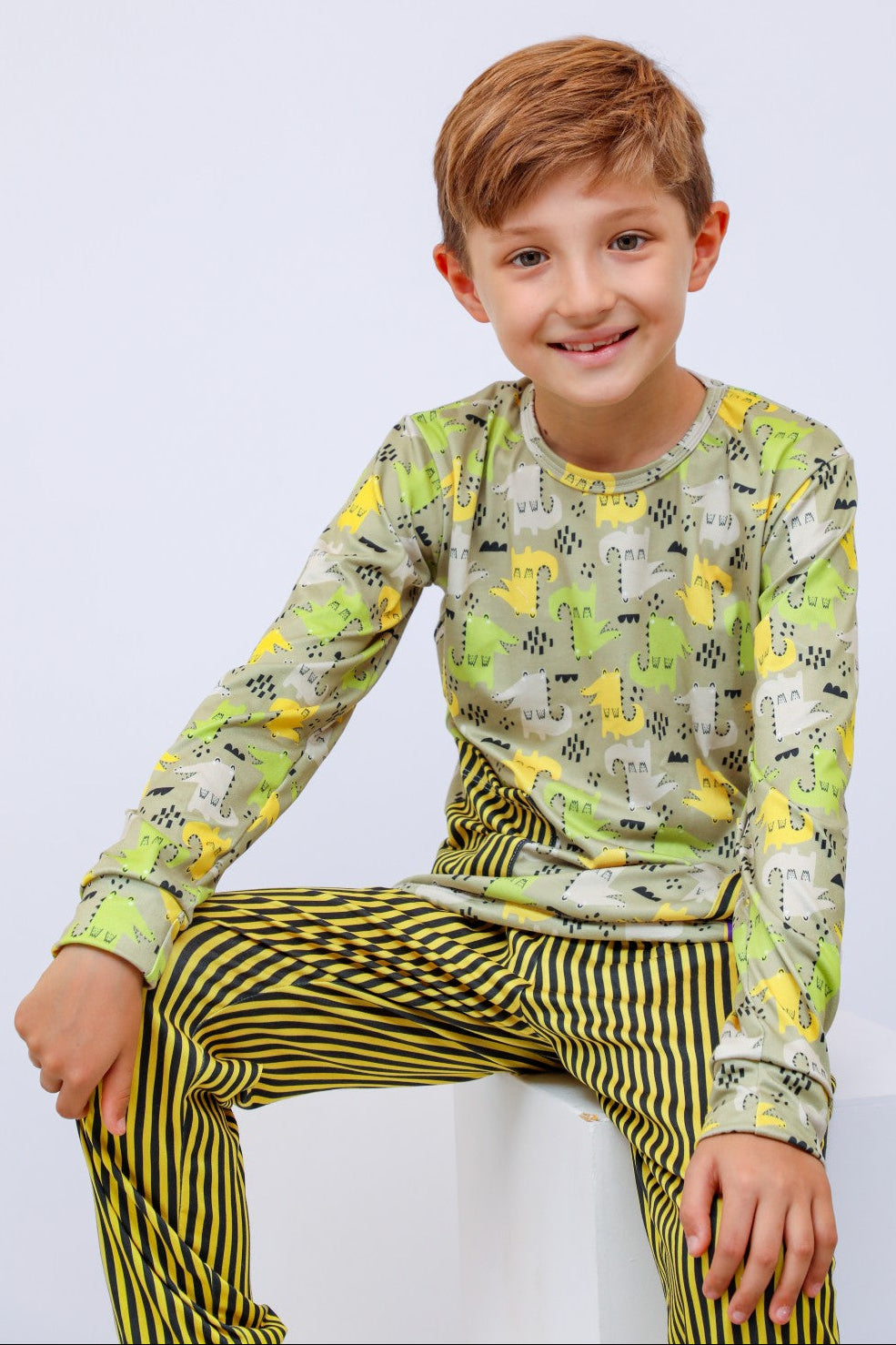 Pijama Infantil Conjunto Calça e Manga Longa Sleep&Go Menino