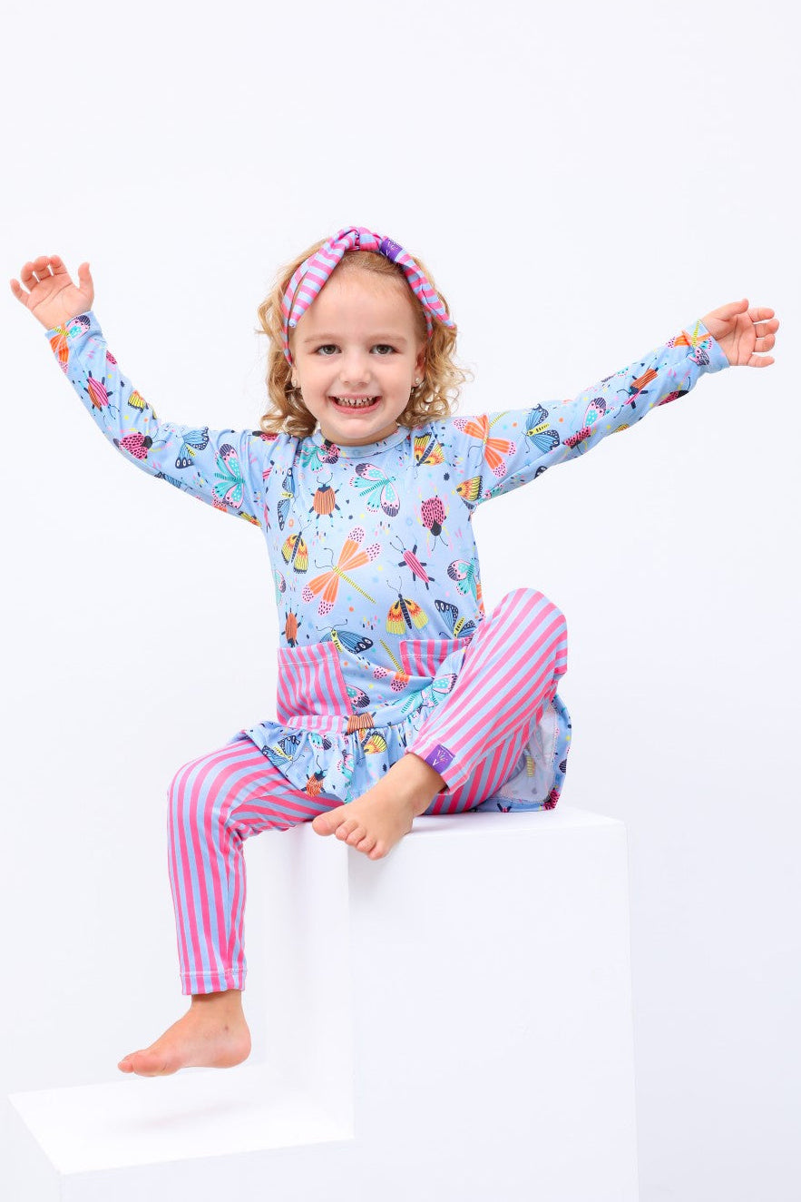 Conjunto Legging Camisola Vestido Menina Sleep&Go
