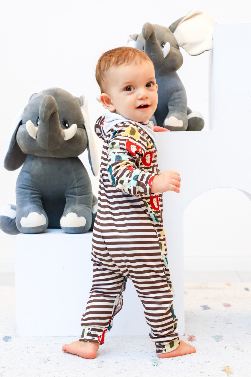 Tip Top Bebê Manga Longa Elefante Valentin
