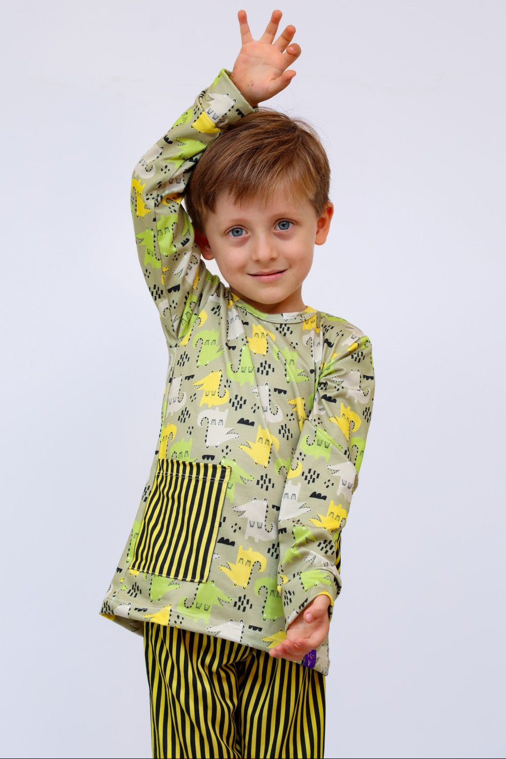 Pijama Infantil Conjunto Calça e Manga Longa Sleep&Go Menino