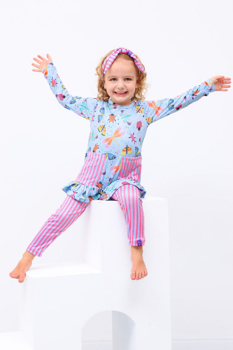 Conjunto Legging Camisola Vestido Menina Sleep&Go