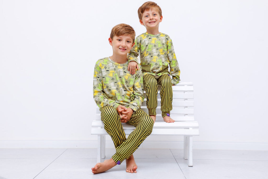 Pijama Infantil Conjunto Calça e Manga Longa Sleep&Go Menino