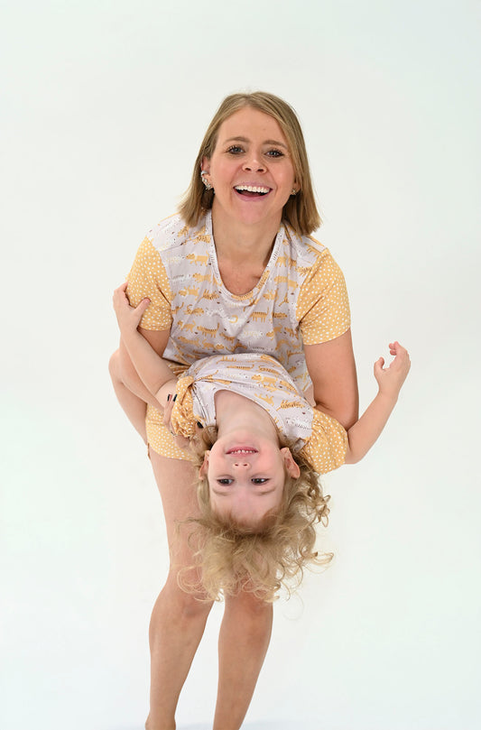 Conjunto Manga Curta A Fera