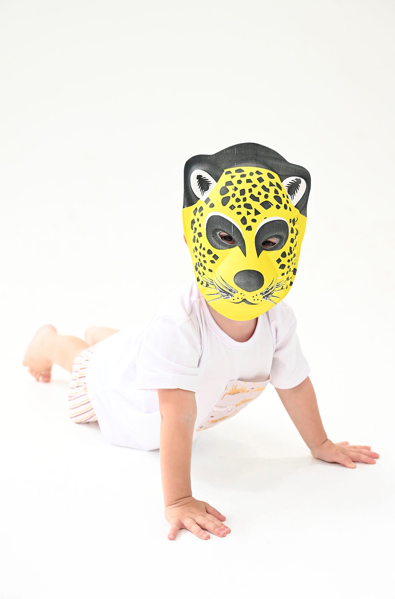 Conjunto Infantil Manga Curta Feras do Verão