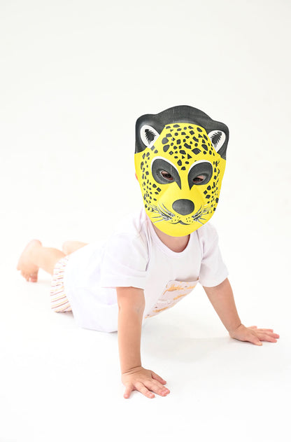 Conjunto Infantil Manga Curta Feras do Verão