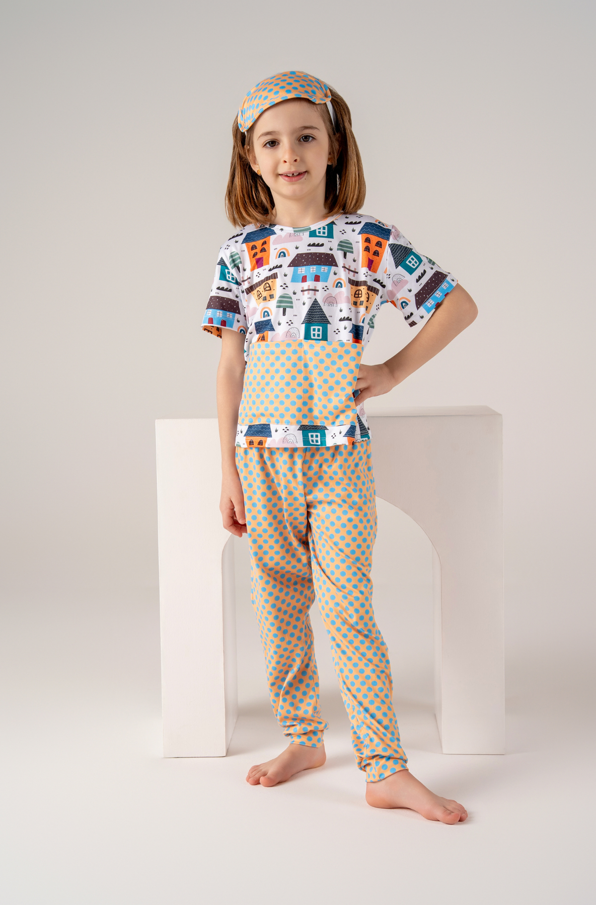 Conjunto Infantil Camiseta Manga Curta e Calça Parque Central
