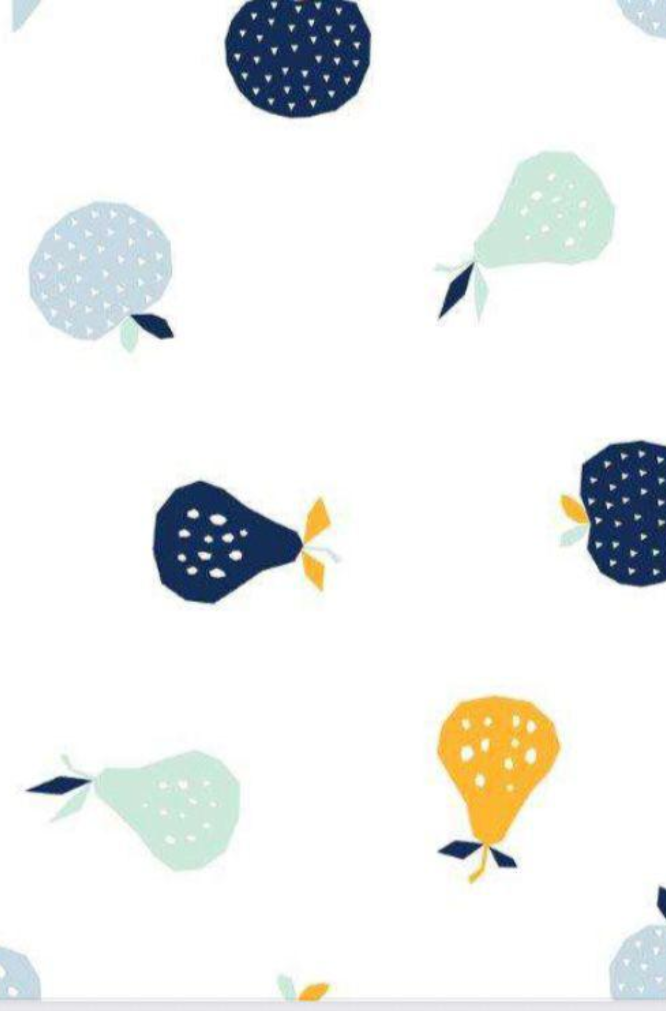 Conjunto Infantil Manga Curta Mosaico de Frutas