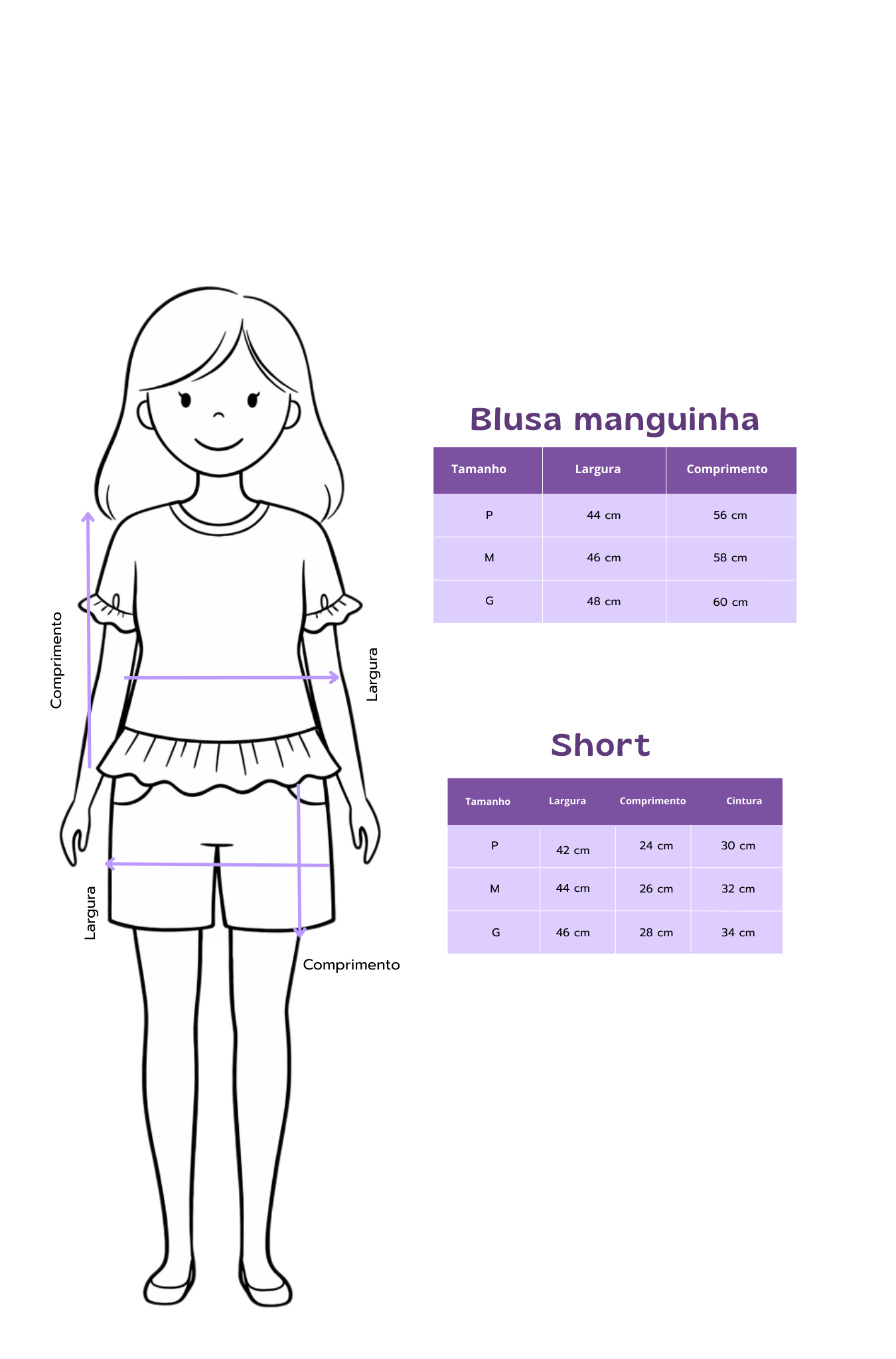 Conjunto Manga Curta A Fera