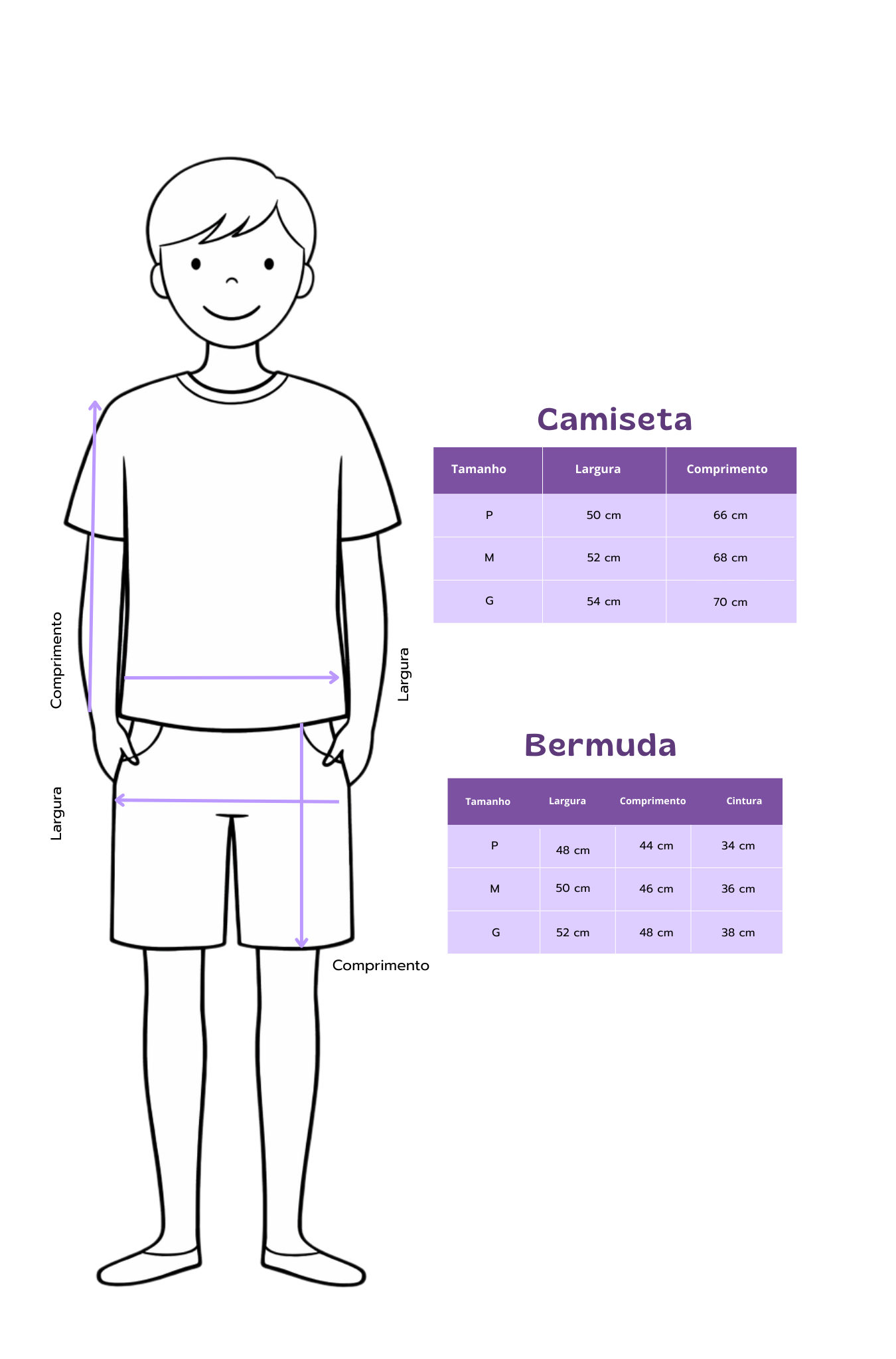 Conjunto Manga Curta Grande Fera