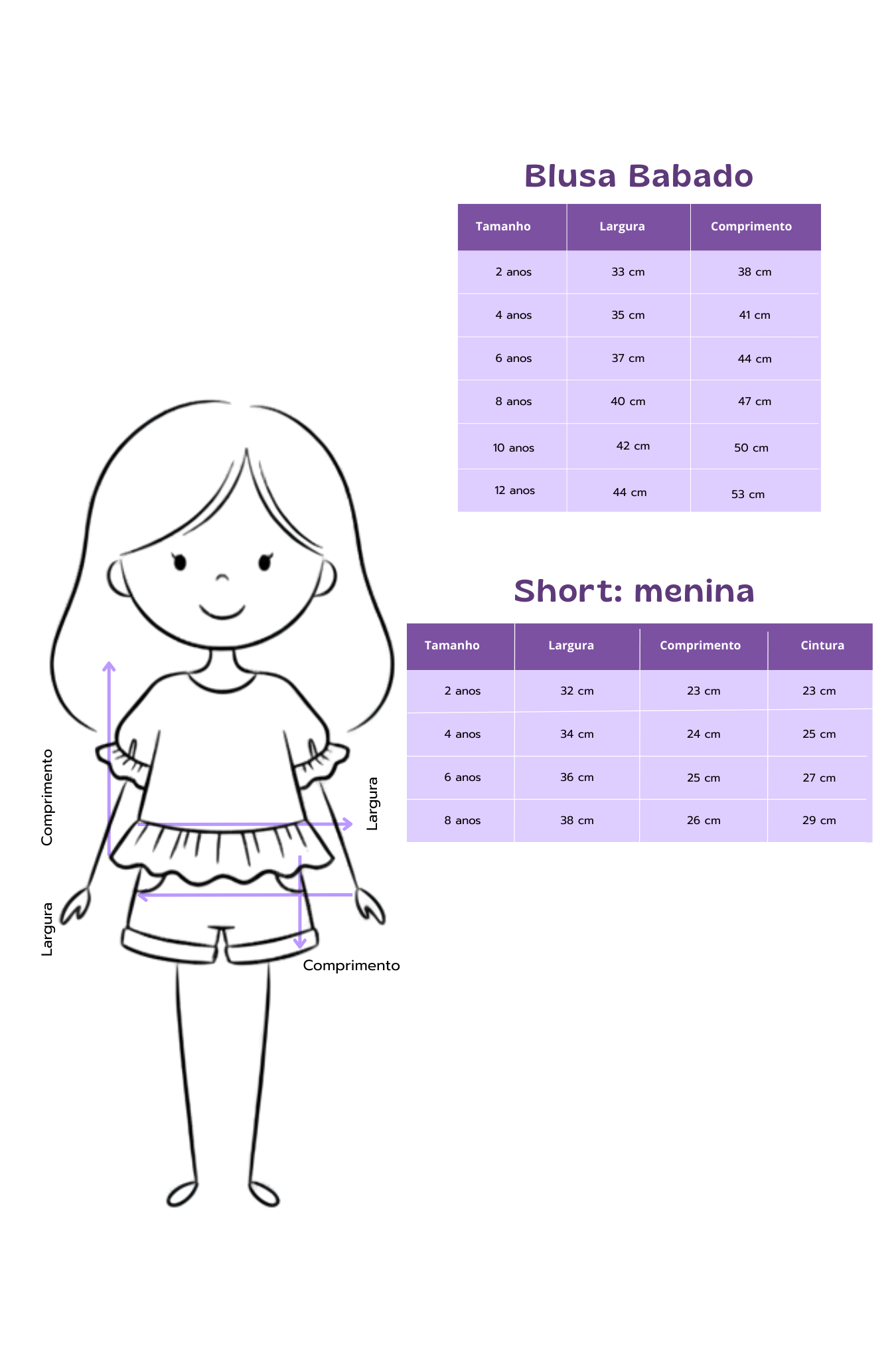Conjunto Infantil Manga Curta Bela Fera