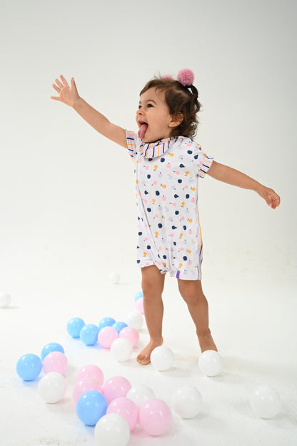 Tip Top Bebê Manga Curta Doce Arte