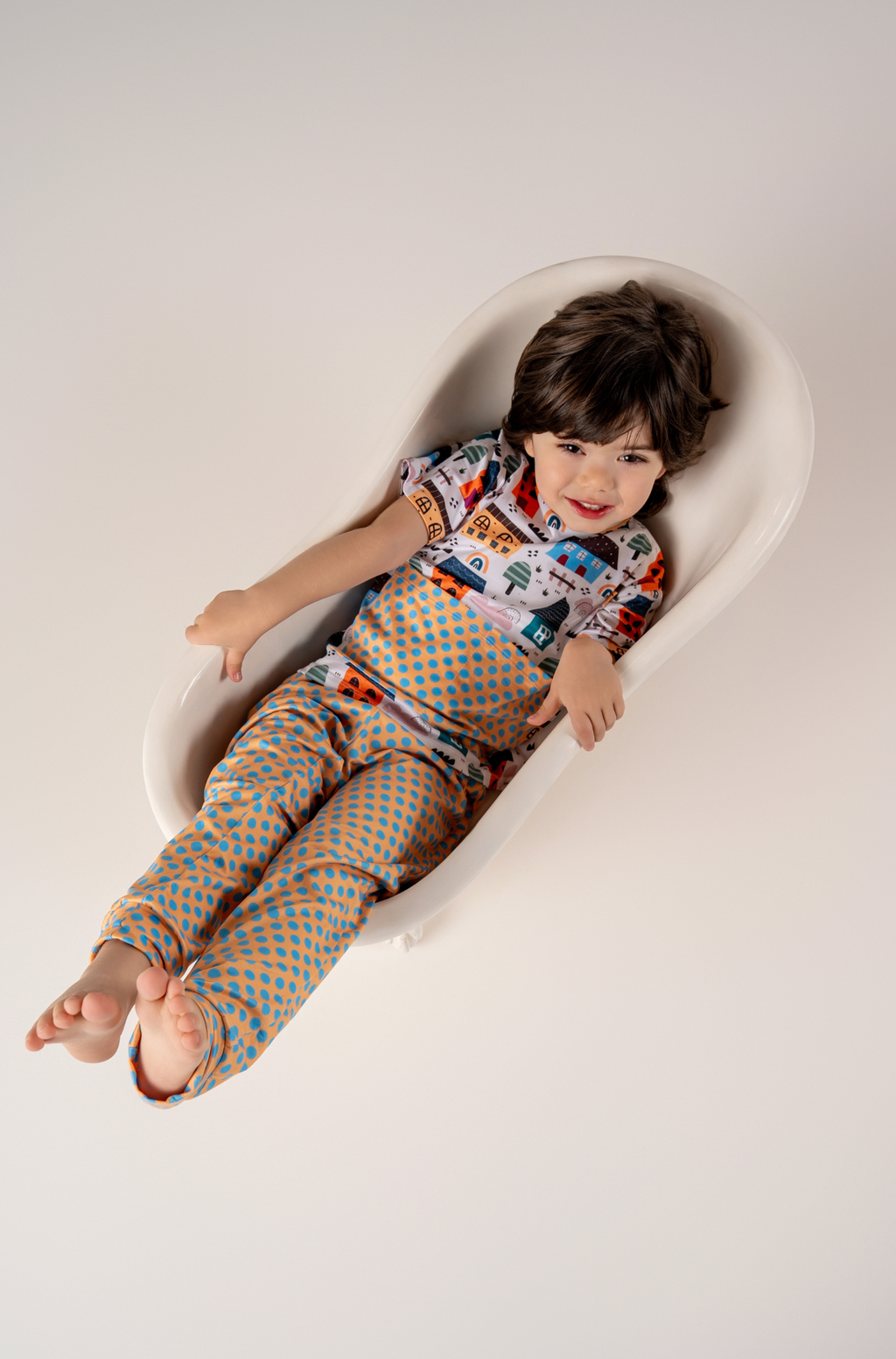 Conjunto Infantil Camiseta Manga Curta e Calça Parque Central