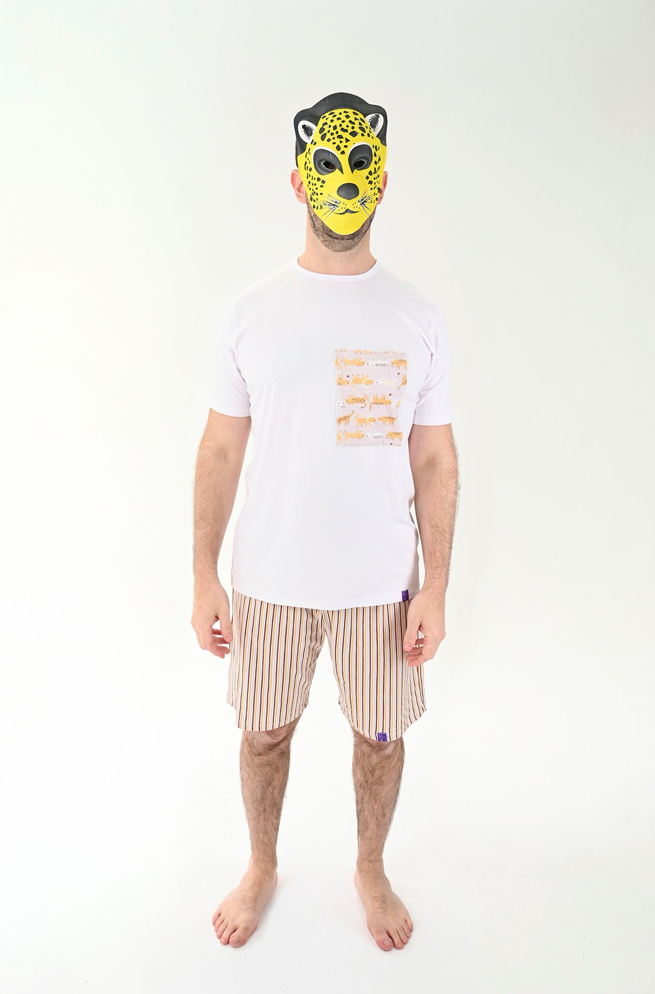 Conjunto Manga Curta Grande Fera