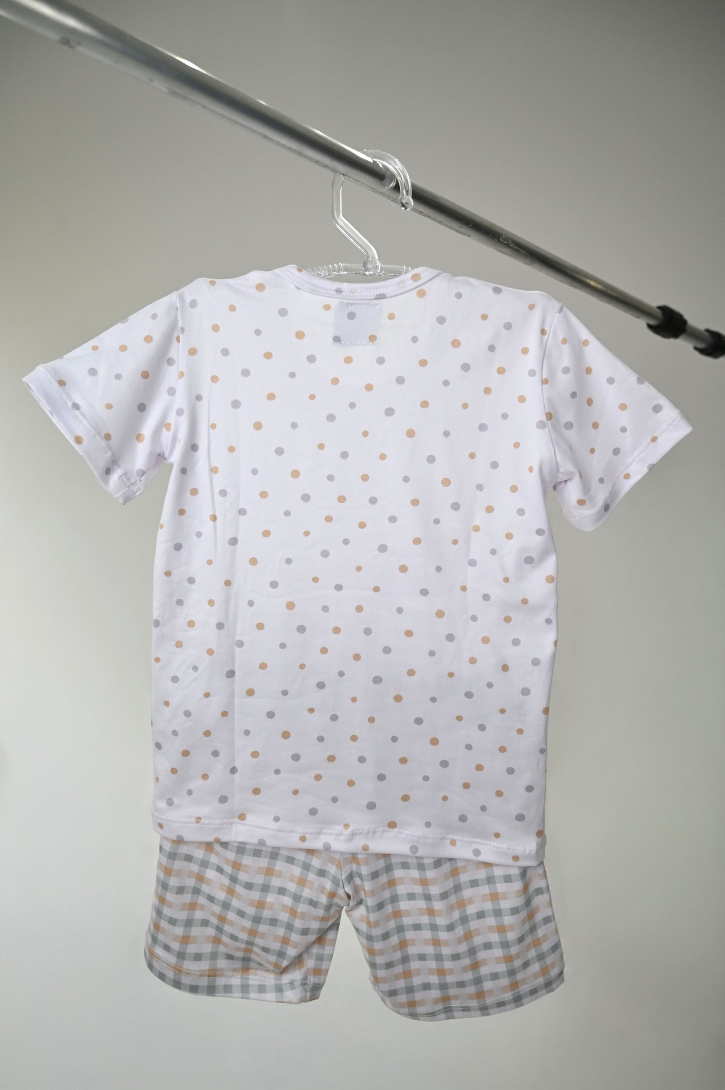 Conjunto Infantil Manga Curta Pop Papaya