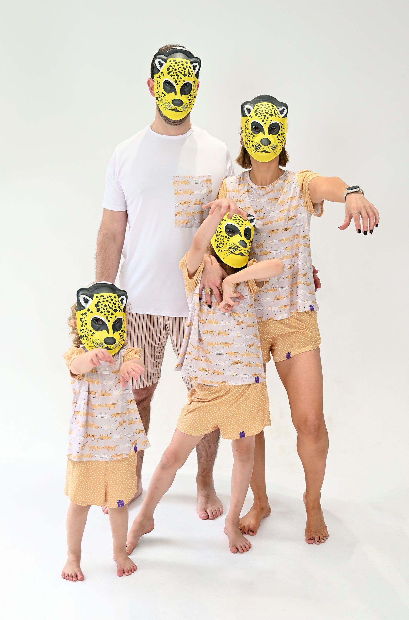 Conjunto Infantil Manga Curta Bela Fera