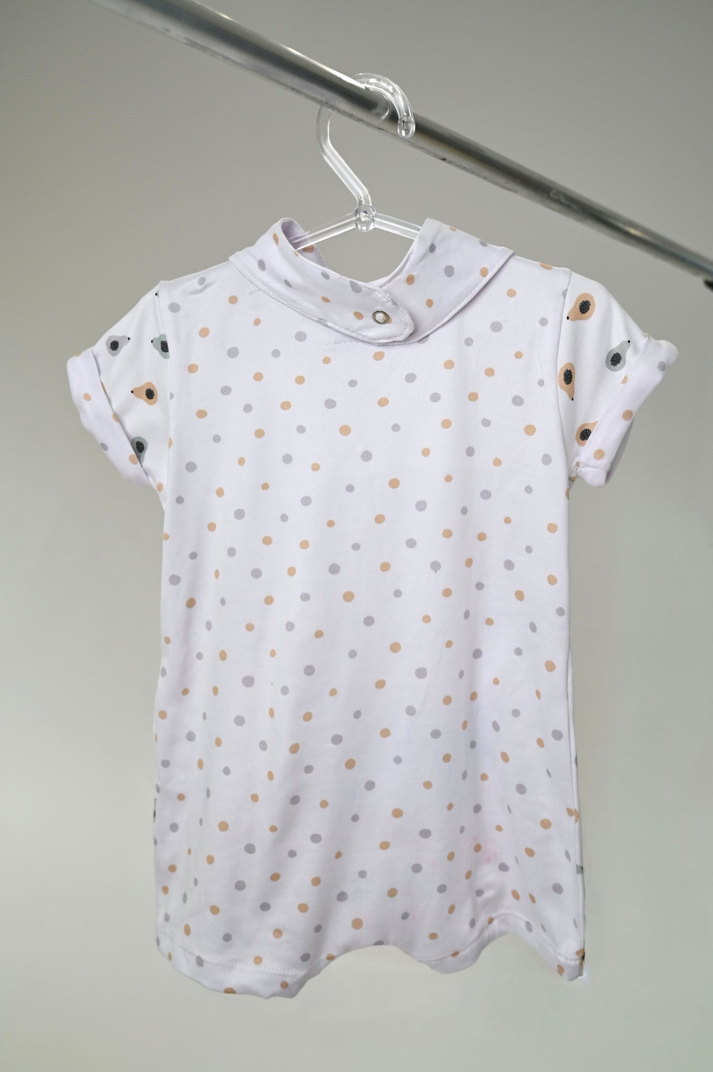 Tip Top Bebê Manga Curta Petit Papaya