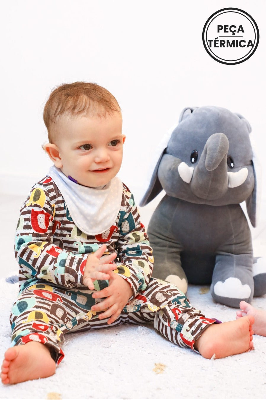 Tip Top Térmico Manga Longa Elefante Valentin