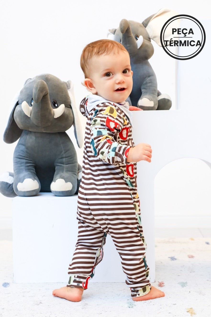 Tip Top Térmico Manga Longa Elefante Valentin